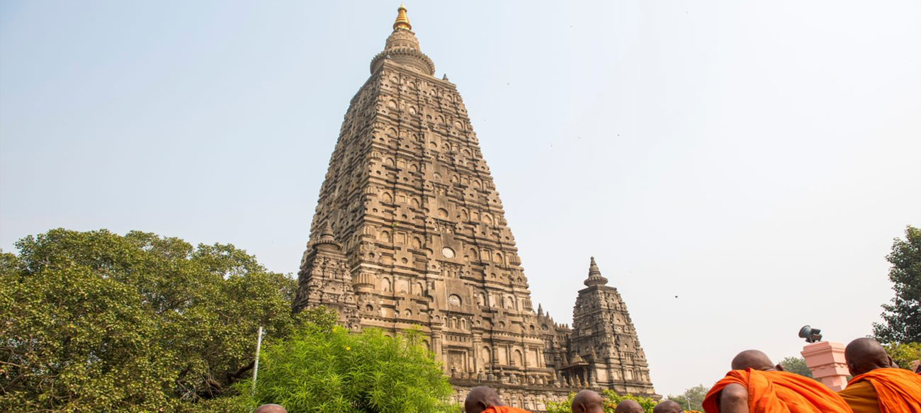 Mahabodhi Temple Complex, Bodh Gaya (designated in 2002)