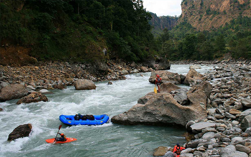 White Water Rafting Tour Nepal Himalayas